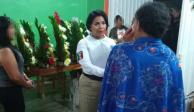 Fiscal de Guerrero atiende a familiares de víctimas de ataque armado en San Miguel Totolapan.