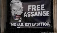 En Londres, centenares de personas piden al Gobierno británico cancelar extradición del periodista Julian Assange a Estados Unidos