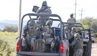 Elementos del Ejército patrullaron ayer en los límites  de Zacatecas y Aguascalientes en busca de los prófugos.
