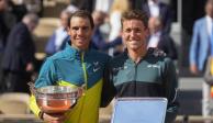 Rafael Nadal y Casper Ruud, tras la final del Roland Garros 2022.