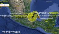 Se forma tormenta tropical “Karl” en Bahía de Campeche.