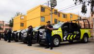 Durante un operativo de seguridad, agentes de la Guardia Civil de San Luis Potosí interceptaron un convoy y rescataron a 14 migrantes de origen cubano