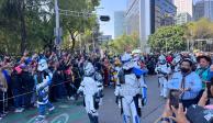 Los fanáticos de Star Wars marcharán hasta el Monumento a la Revolución.&nbsp;