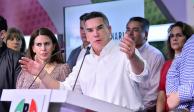 El dirigente nacional de PRI, Alejandro Moreno, rechazó lo difundido por la gobernadora Layda Sansores e insistió en que se debe frenar ese "show mediático" en el que busca dañar la imagen de las personas