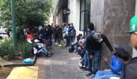 Migrantes venezolanos desean hacer el trámite para quedarse de forma lega en México.&nbsp;