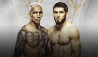 Charles Oliveira e Islam Makhachev pelean por el campeonato de peso ligero de la UFC