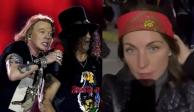 Ludwika Paleta denuncia que no pudo entrar a concierto de Guns N' Roses