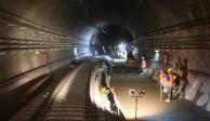 Avance en rehabilitación de túnel de Línea 12 e Metro a 85%.