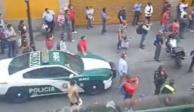 Cuerpos de emergencia atendieron la incidencia en calles del Centro Histórico.