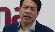 El líder nacional de Morena, Mario Delgado Carrillo