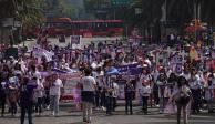 Ayer se realizó una marcha en contra de la Reforma Electoral planteada por el gobierno federal.