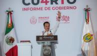 El gobernador de Veracruz, Cuitláhuac García, afirma que los resultados de su administración son como cachetada de guante blanco para quienes no quieren reconocer el cambio y la nueva realidad en el estado
