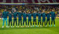Futbolistas de la Selección de Ecuador previo a un partido amistoso de cara a la Copa del Mundo Qatar 2022.
