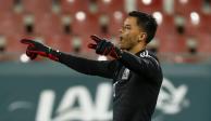 Alfredo Talavera, el pasado 9 de noviembre, durante el amistoso entre México e Irak previo a la Copa del Mundo Qatar 2022.