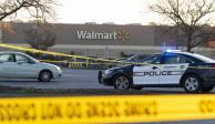 Escena del crimen en Walmart de Chesapeake, Virginia; tiroteo dejó al menos 7 personas muertas.