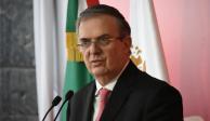 Marcelo Ebrard, secretario de Relaciones Exteriores, anuncia ayuda para regresar a mexicanos que radiquen en Perú