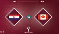 Croacia y Canadá se enfrentarán en la Copa del Mundo Qatar 2022
