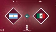 Argentina y México protagonizan uno de los duelos más atractivos de la Fase de Grupos del Mundial Qatar 2022.