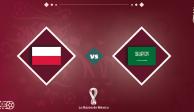 Polonia y Arabia Saudita se enfrentan en la Copa del Mundo Qatar 2022