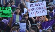 Mujeres marcharon este viernes contra la violencia en México