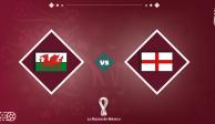 La Selección de Inglaterra y la de Gales se enfrentan en Qatar 2022