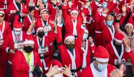 La carrera The Santa Run México será el próximo 11 de diciembre.