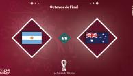 La Selección de Argentina se enfrenta a la de Australia en Qatar 2022