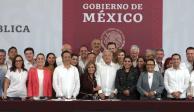 Asiste Evelyn Salgado a sesión del Consejo Nacional de Seguridad encabezado por AMLO en Veracruz.