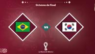 La Selección de Brasil se enfrenta a la de Corea del Sur en Qatar 2022