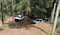 Encuentran 5 cuerpos en una fosa clandestina en San Lorenzo, Michoacán.