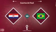 La Selección de Croacia y la de Brasil se enfrentan en Qatar 2022