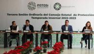 San Luis Potosí presenta plan de prevención ante temporada invernal 2022 -2023.