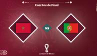 La Selección de Marruecos se enfrenta a la de Portugal en Qatar 2022