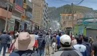 Choques por crisis en Perú dejan un muerto en Andahuaylas