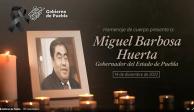 Miguel Barbosa falleció el martes 13 de dciiembre del 2022.