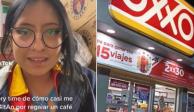 Cajera regala café a hombre que vivía en la calle; regresa para intentar asaltarla (VIDEO)