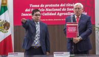 Francisco Javier Calderón rinde protesta como nuevo titular del Senasica