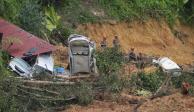 Deslizamiento de tierra en Malasia deja 24 personas muertas.