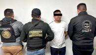 Detienen a "El Planchado", sujeto implicado en el homicidio de 3 personas realizado afuera de un bar de la carretera México-Texcoco; es el segundo al mando de un grupo criminal que opera en 5 municipios del Edomex