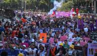 Miles de mujeres marcharon el pasado 25 de noviembre, en la CDMX y en todo el país, para exigir la eliminación de la violencia contra la mujer.