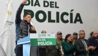 Ricardo Gallardo, gobernador de SLP, reconoce la labor de los y las policías