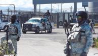 Elementos  del Ejército y la Sedena mantienen un fuerte blindaje  al exterior del penal de El Altiplano,  donde está  recluido El Ratón.