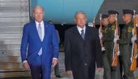 "Reunión promoverá prioridades compartidas"; Biden tras su arribo a México