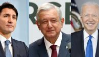 Líderes de América del Norte se reúnen en Palacio Nacional para cena trilateral