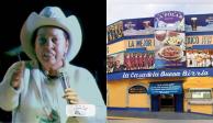 Doña Trini es la dueña del Restaurante "La Polar", lugar conocido por la birria que ofrecen.