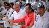 El Secretario de Gobernación sostuvo unaa reunión con el gobernador de Veracruz.