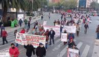 Marcha reciente en la Ciudad de México.