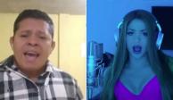 VIDEO. Tiktoker canta igual que Shakira; sorprende con interpretación de canción contra Piqué.