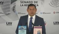 El presidente del Senado, Alejandro Armenta, pide a la ministra Yazmín Esquivel, reconsiderar si debe continuar en la SCJN