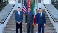 En la imagen: los subsecretarios de comercio de México, Estados Unidos, Canadá.